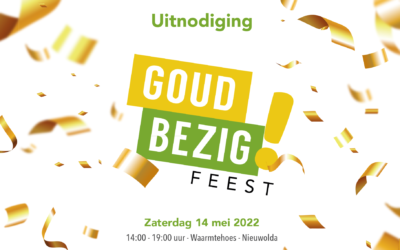 Feest voor Nijwolmers en Wagenborgers op 14 mei: Goud bezig!