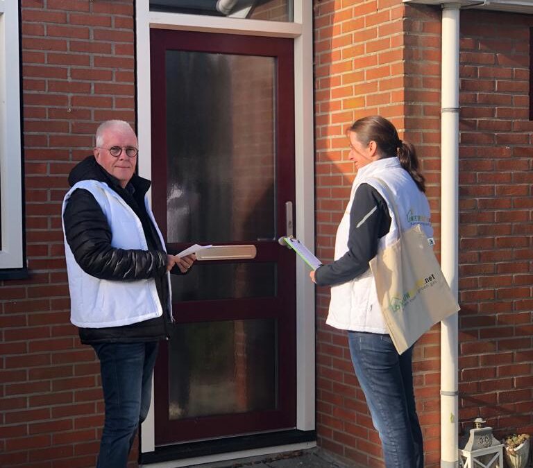 Langs de deuren bij huurders Groninger Huis