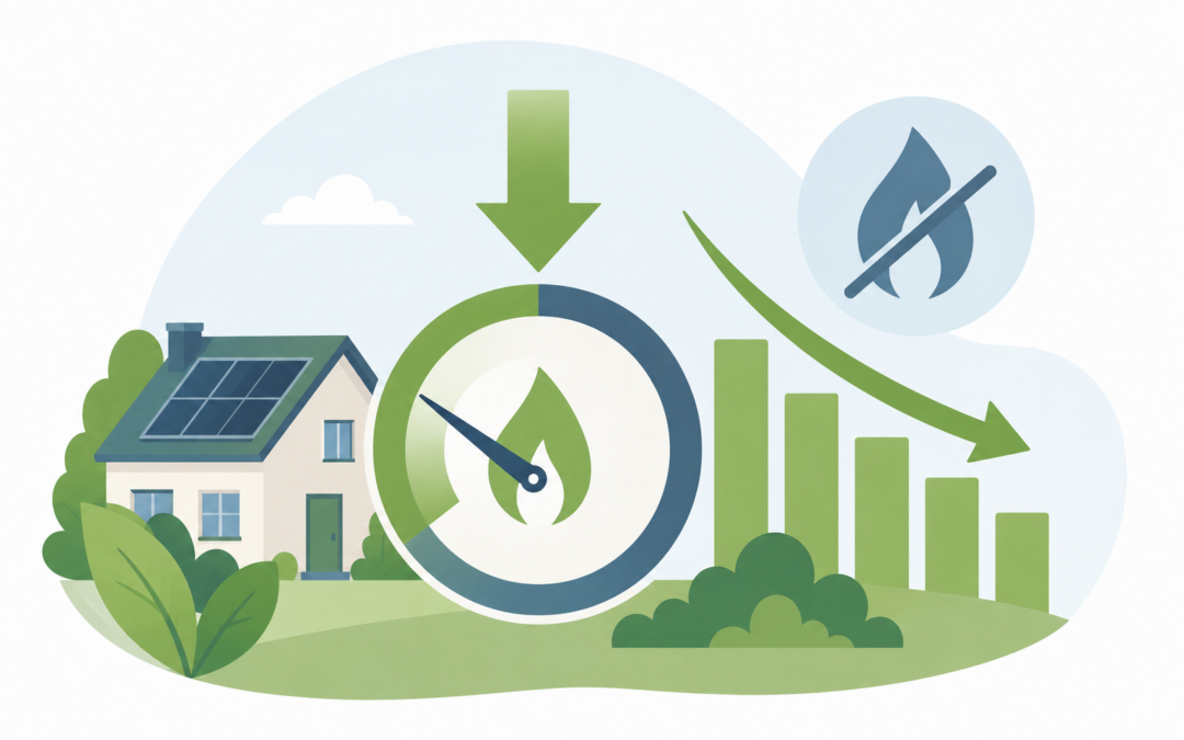 Gasbesparing in beide dorpen tot en met 2025