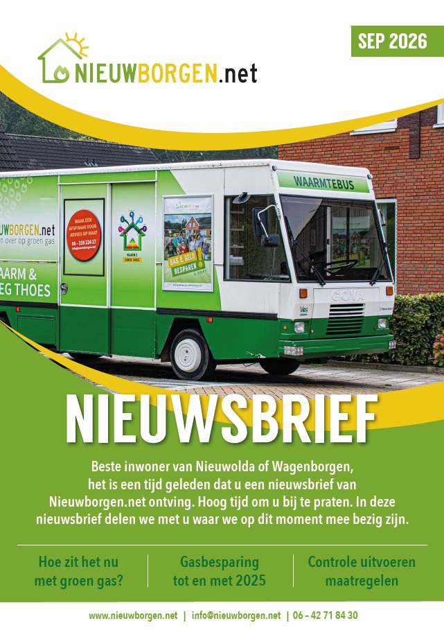 Nieuwsbrief september 2026 Nieuwsbrief september 2026